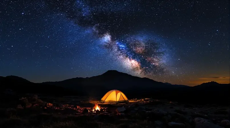 星空露营:高原银河之夜 - 爱豆视频 星空露营:高原银河之夜封面